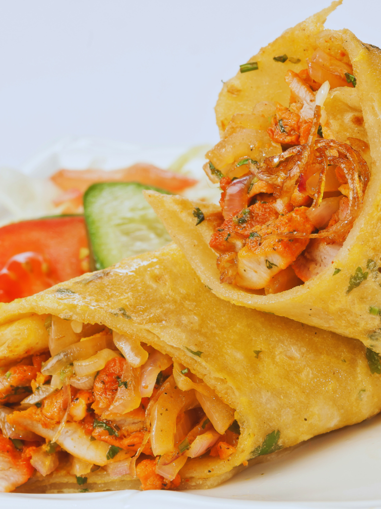 Kolkata-Style Egg Roll With a Spicy Twist